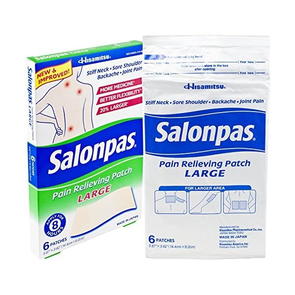 SALONPAS撒隆巴斯大号消炎镇痛贴 6片入