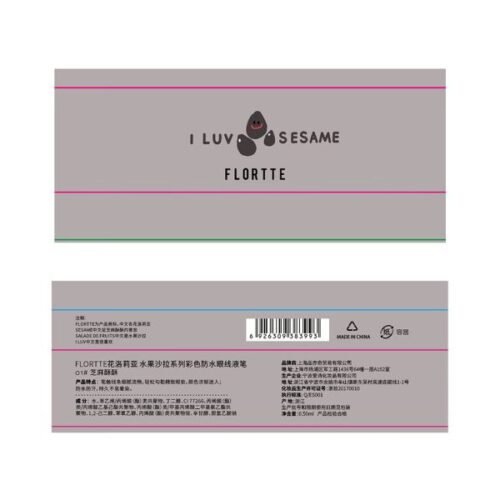 FLORTTE DE FRUITS LIQUID EYELINER 01