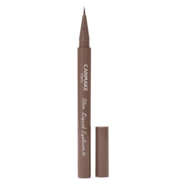 CANMAKE SLIM LIQUID EYELINER 03 TEA LEAF GREIGE