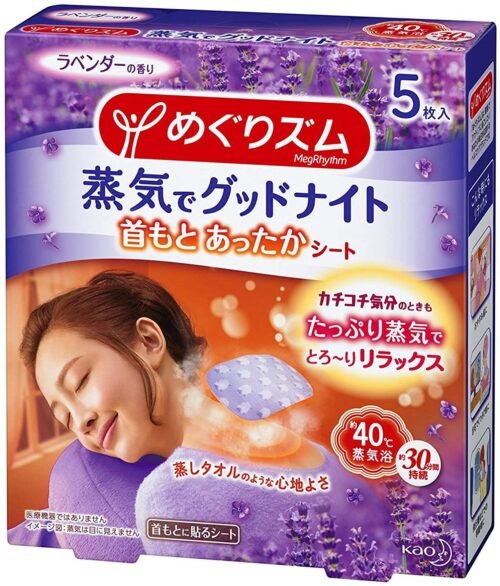 KAO MEGRHYTHM STEAM G-NIGHT LAV T-317