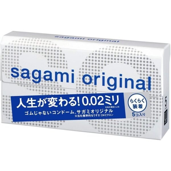 SAGAMI ORIGINAL 002 CONDOM 5P W-323