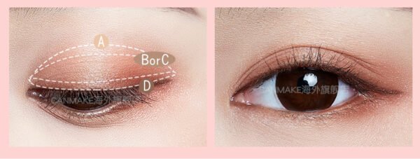 CANMAKE Perfect Multi-Color Series眼影盘 06 Romantic Rice Color