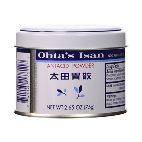 日本OHTA’S ISAN太田胃散粉剂铁罐装 75g