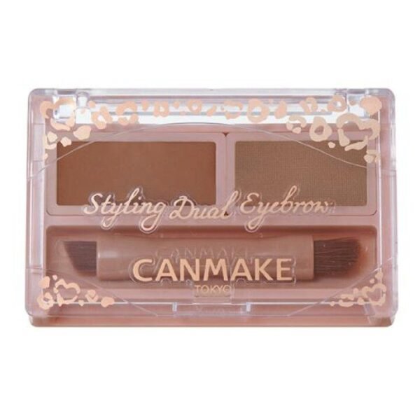 CANMAKE STYLING DUAL EYEBROW 02 WARM BRO