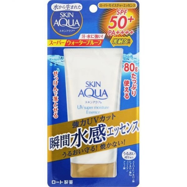 20 New L'Oreal new碧 SKIN AQUA Super Moisturizing Sunscreen Essence SPF50+ PA++++ 80g