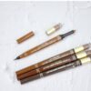 Japan K-Palette 1 DAY TATTOO Waterproof Fine Tip Anti-Bleed 3D Liquid Eyebrow Pencil, 3 Piece Set