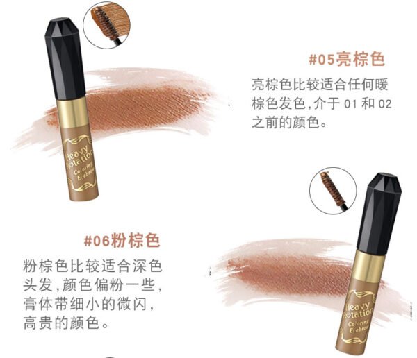 Japan ISEHAN Isehan KISS ME Flower Fragrance Beauty Girl Heavy Rotation Eyebrow Pencil 06 Pink Brown 8g