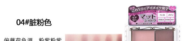 CANMAKE Perfect Multi-Color Series眼影盘 04 New Dusty Pink