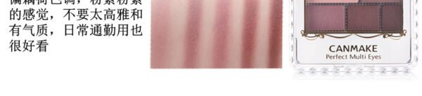 CANMAKE Perfect Multi-Color Series眼影盘 04 New Dusty Pink