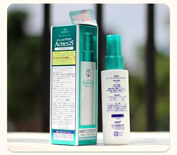 日本乐敦MENTHOLATUM曼秀雷敦Acnes 25暗疮护理喷雾 100ml