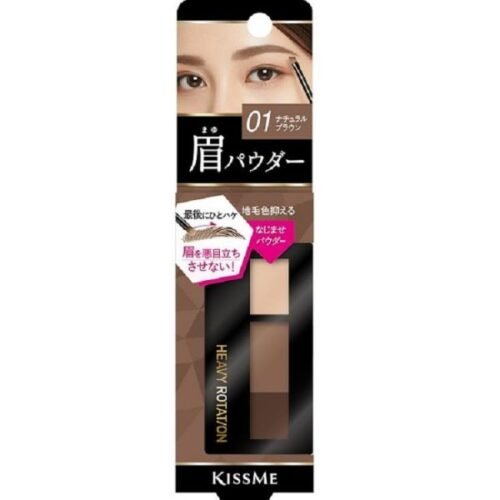 Japan KISS ME Soft Color Natural Long-lasting Sweat-proof and Anti-fade Three-color Eyebrow Pencil 2.3g Multiple colors available