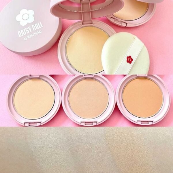 Japan DAISY DOLL Moisturizing Powder Puff with Continuous Care to Cover Pores and Provide a Soft Matte Skin 10g Three colors to choose from