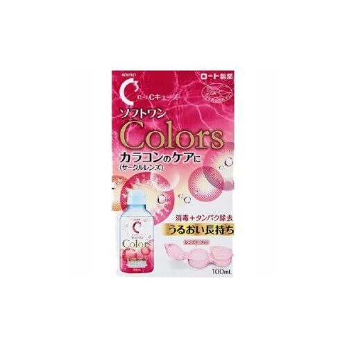 日本ROHTO乐敦制药 C3隐形眼镜护理液 美瞳专用 保湿款 500ml