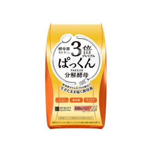 日本SVELTY Pakkun 3倍加强型糖分分解酵母 100粒