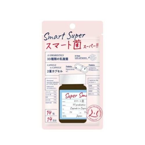 日本SVELTY SMART高活性合生元益生菌胶囊 14粒