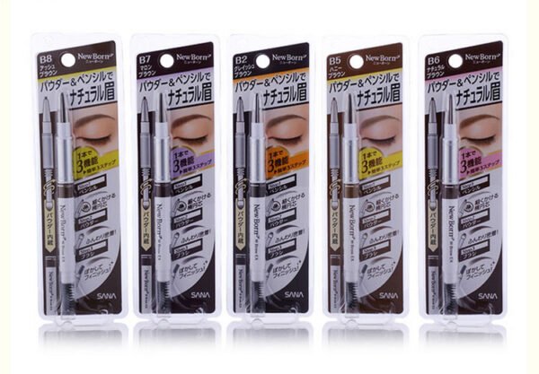 Japan SANA Sana Soft Three-in-One Eyebrow Pencil #B5 Honey Brown
